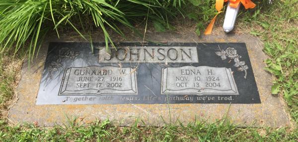  Edna Hildagard Johnson Marker Image