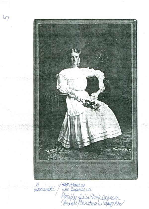  Julia Wilhelmina Johnson (Frisk) Portrait Image